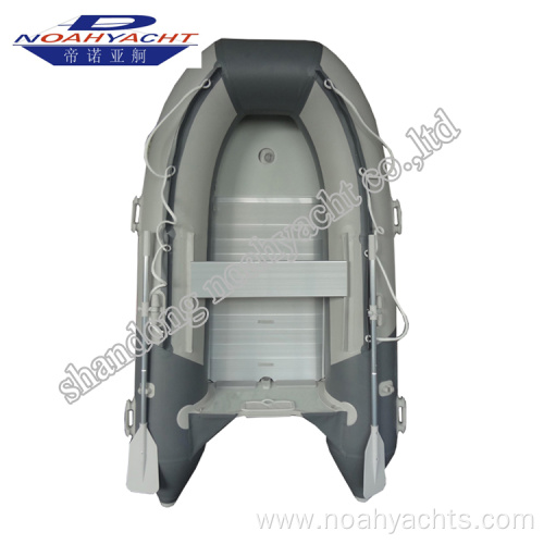 Large Heavy Duty Inflatable Boat Military Aluminum Floor